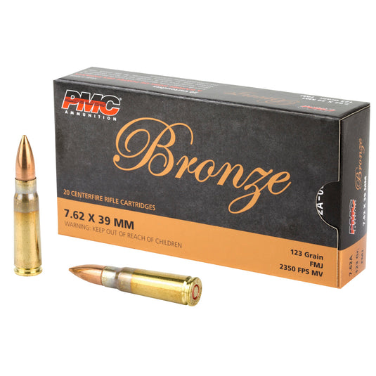 PMC BRNZ 7.62X39 123GR FMJ 20/500 - PMC762A - Marksmans Corner