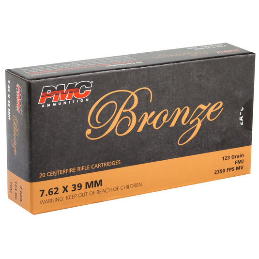 PMC BRNZ 7.62X39 123GR FMJ 20/500 - PMC762A - Marksmans Corner