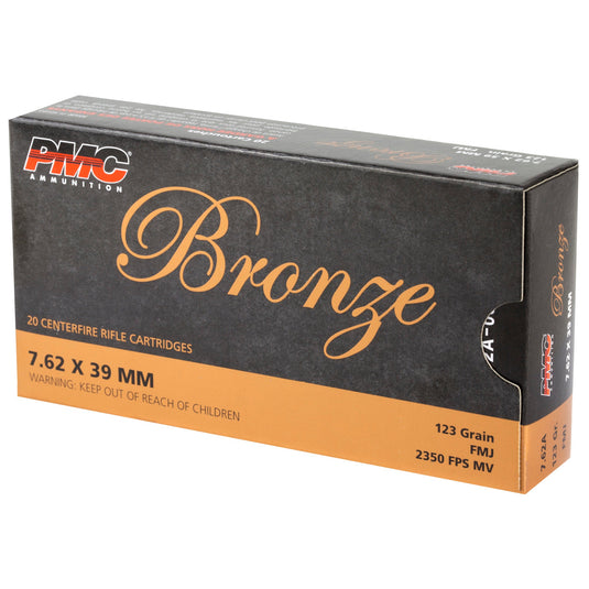 PMC BRNZ 7.62X39 123GR FMJ 20/500 - PMC762A - Marksmans Corner