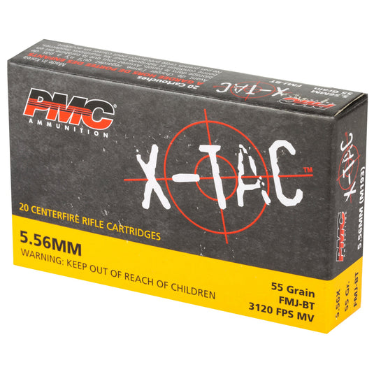 PMC XTAC 556NATO 55GR FMJBT 20/1000 - PMC556X - Marksmans Corner