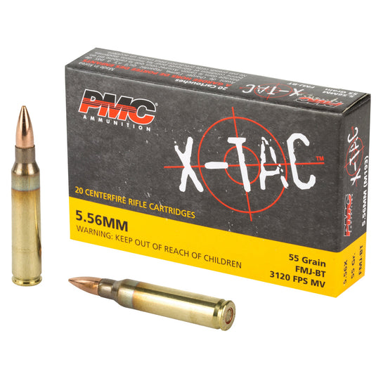 PMC XTAC 556NATO 55GR FMJBT 20/1000 - PMC556X - Marksmans Corner