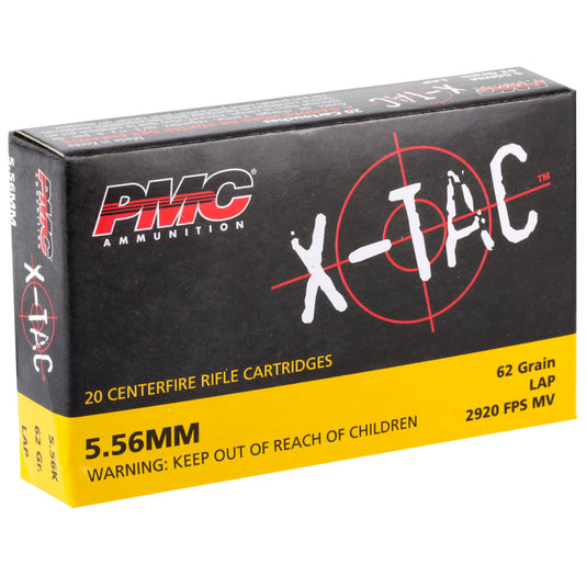 PMC XTAC 556NATO 62GR GT-LAP 20/1000 - PMC556K - Marksmans Corner