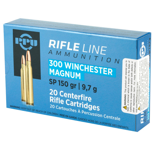 PPU 300WIN MAG SP 150GR 20/200 - PPUPP3001 - Marksmans Corner