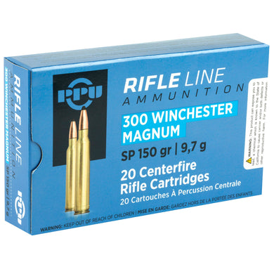 PPU 300WIN MAG SP 150GR 20/200 - PPUPP3001 - Marksmans Corner