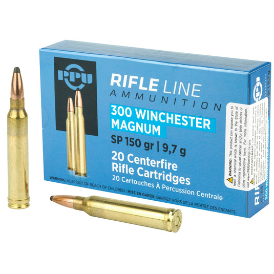 PPU 300WIN MAG SP 150GR 20/200 - PPUPP3001 - Marksmans Corner