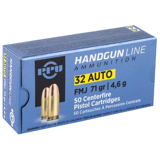 PPU 32ACP FMJ 71GR 50/1000 - PPUPPH32AF - Marksmans Corner