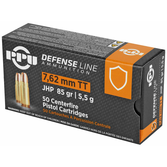 PPU 7.62 TOKAREV JHP 85GR 50/500 - PPUPPD7T - Marksmans Corner