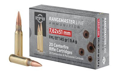 PPU 7.62X51 145GR RM FMJBT 20/500 - PPUPPRM762 - Marksmans Corner