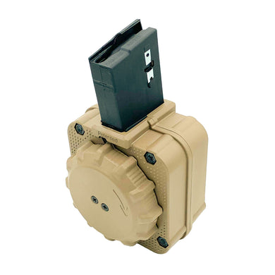 PROMAG AR-15 5.56 DRUM 65RD POLY FDE - MGPMDRM-A8-FDE - Marksmans Corner