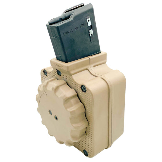 PROMAG AR10 308WIN 50RD DRUM FDE - MGPMDRM-A1-FDE - Marksmans Corner