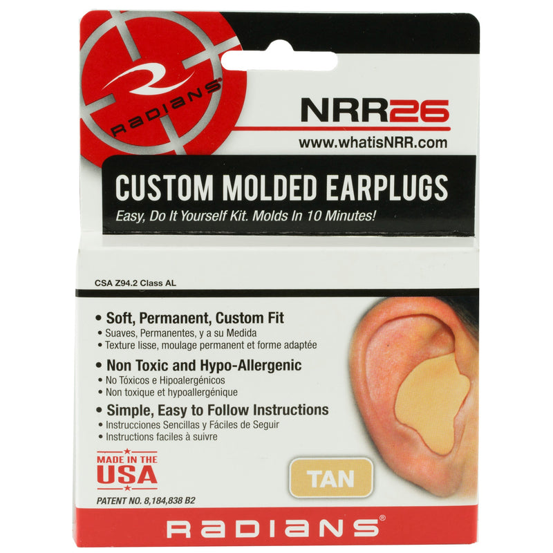 Load image into Gallery viewer, RADIANS CUSTOM EARPLUG TAN - RADCEP002T - Marksmans Corner
