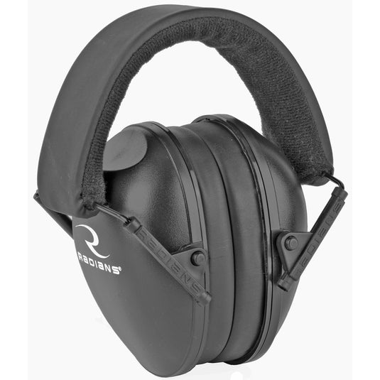 RADIANS X-SM CMPCT LOWSET EARMUFF BK - RADLSY0110CS - Marksmans Corner