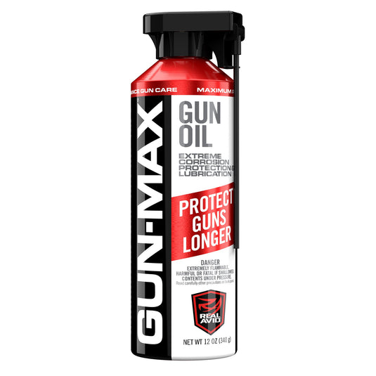 REAL AVID GUN MAX GUN OIL 12OZ - AVIDAVMLP12AEA - Marksmans Corner