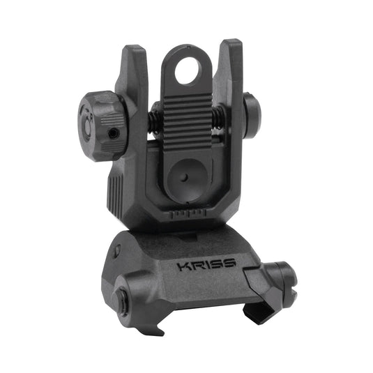 REAR FLIP-UP SIGHT BLK POLY - KRDAPRSBL00 - Marksmans Corner