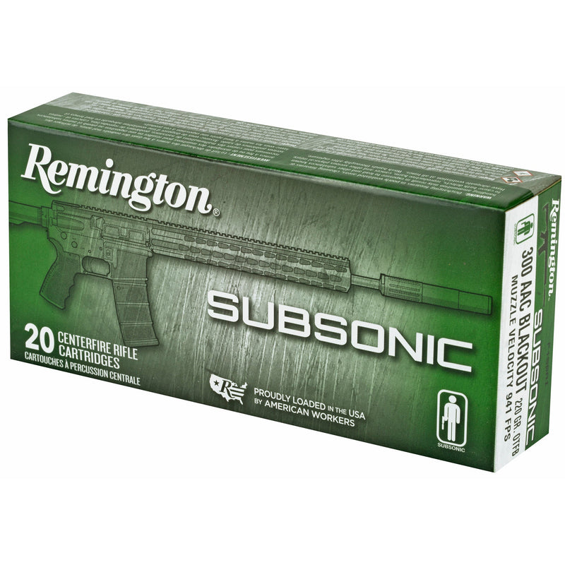 Load image into Gallery viewer, REM 300BLK 220GR SUBSONIC 20/200 - REM28430 - Marksmans Corner
