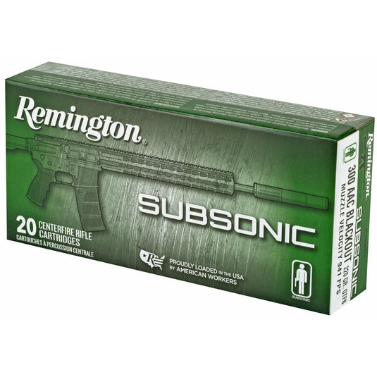 REM 300BLK 220GR SUBSONIC 20/200 - REM28430 - Marksmans Corner