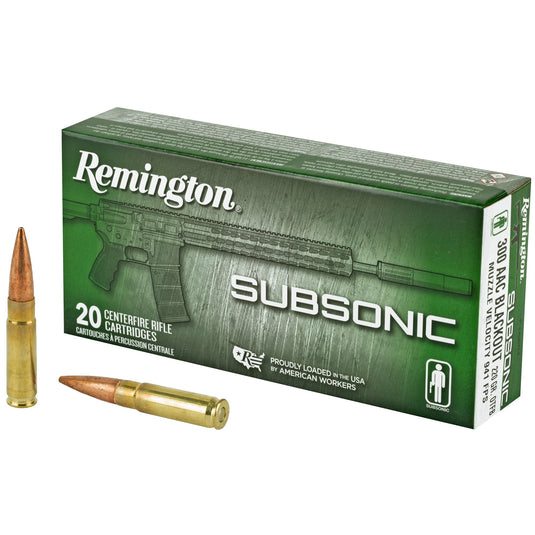 REM 300BLK 220GR SUBSONIC 20/200 - REM28430 - Marksmans Corner