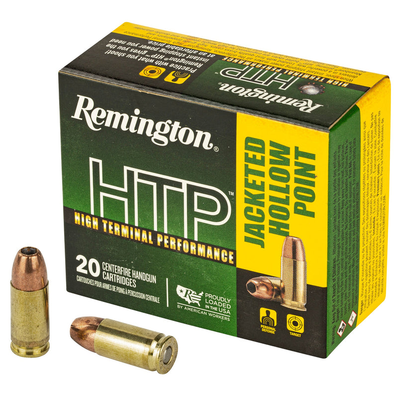 Load image into Gallery viewer, REM HTP 9MM 147GR JHP 20/500 - REM28295 - Marksmans Corner
