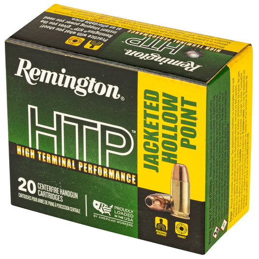 REM HTP 9MM 147GR JHP 20/500 - REM28295 - Marksmans Corner