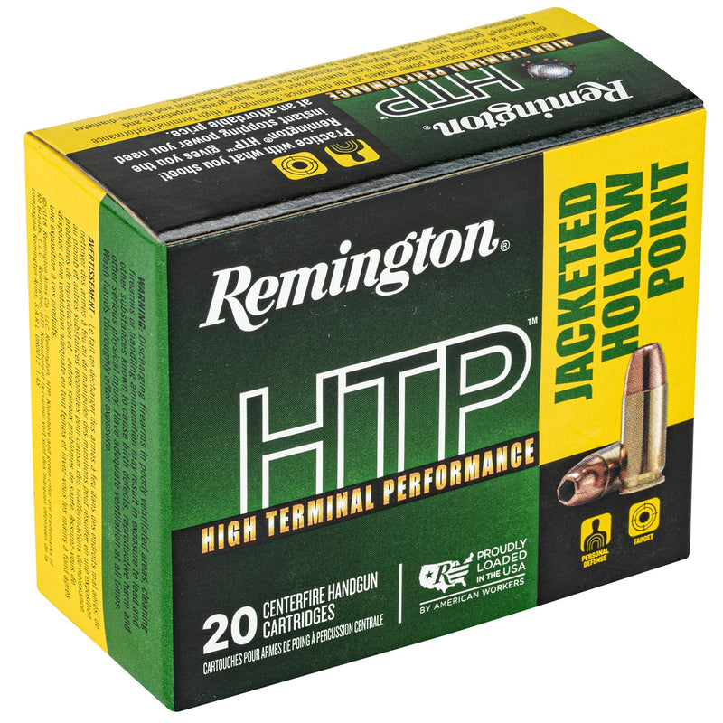 Load image into Gallery viewer, REM HTP 9MM +P 115GR JHP 20/500 - REM28293 - Marksmans Corner
