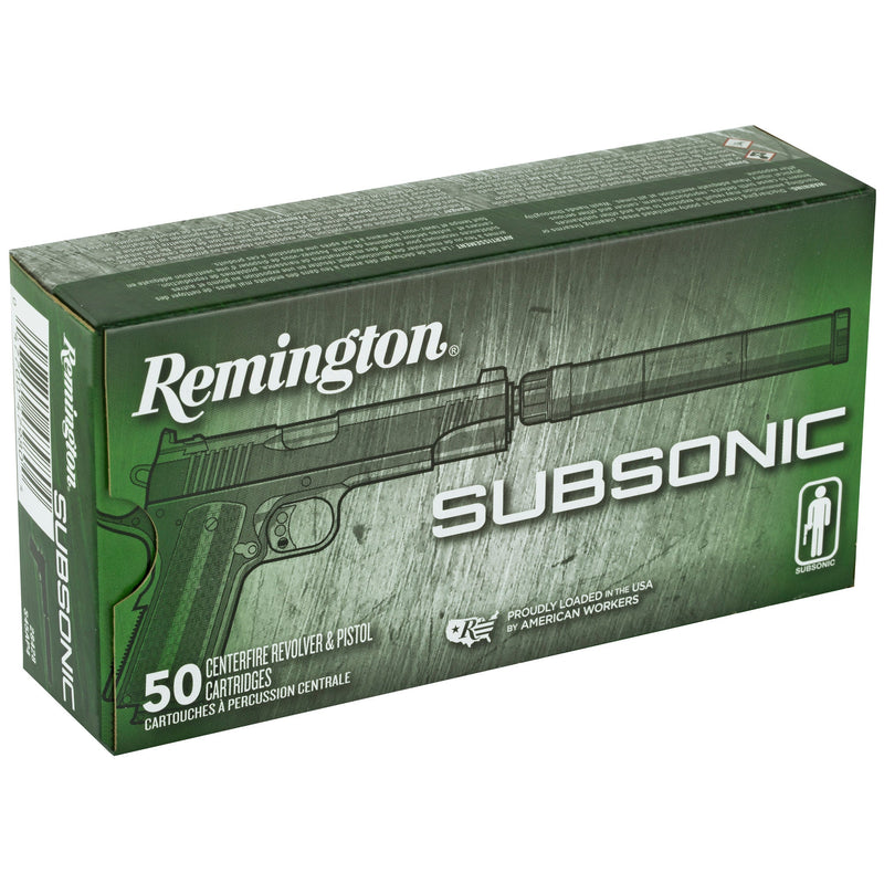 Load image into Gallery viewer, REM SUBSONIC 45ACP 230GR 50/500 - REM28428 - Marksmans Corner
