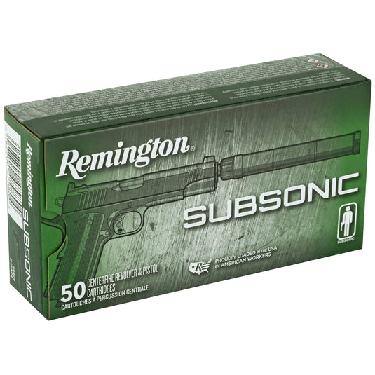 REM SUBSONIC 45ACP 230GR 50/500 - REM28428 - Marksmans Corner