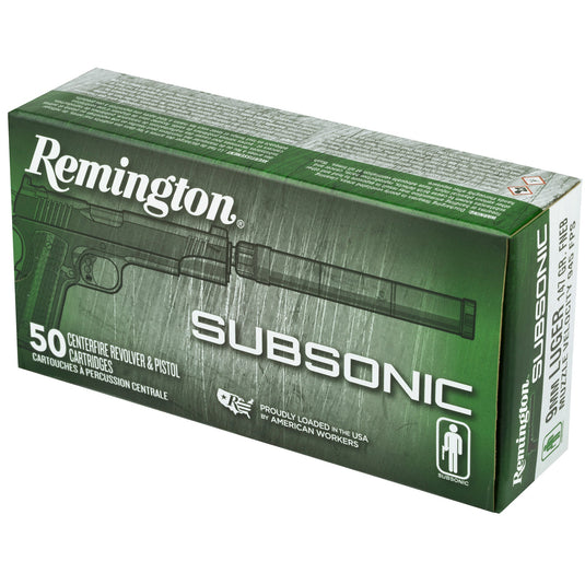 REM SUBSONIC 9MM 147GR 50/500 - REM28435 - Marksmans Corner