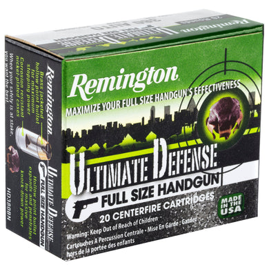 REM ULT DEF 380ACP 102GR BJHP 20/500 - REM28937 - Marksmans Corner