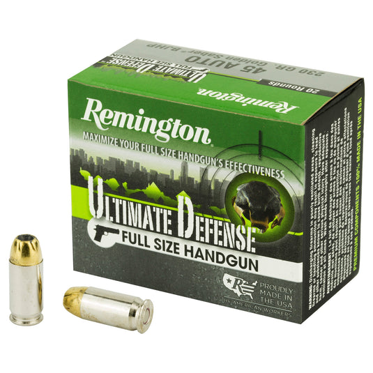 REM ULT DEF 45ACP 230GR BJHP 20/500 - REM28942 - Marksmans Corner