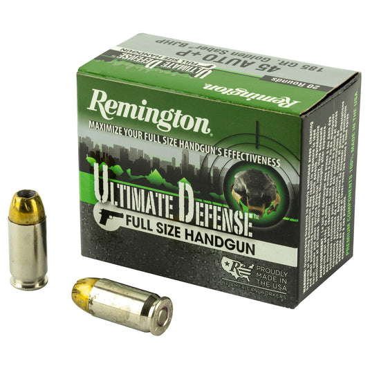 REM ULT DEF 45ACP+P 185GR BJHP 20 - REM28973 - Marksmans Corner