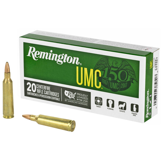 REM UMC 22-250 50GR HP 20/200 - REM23813 - Marksmans Corner