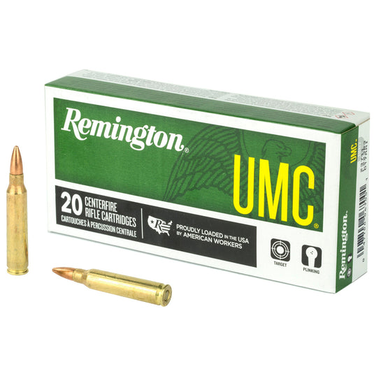 REM UMC 223REM 55GR FMJ 20/200 - REM23711 - Marksmans Corner