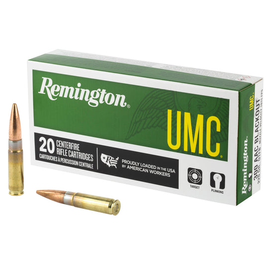 REM UMC 300BLK 220GR OTFB 20/200 - REM21422 - Marksmans Corner