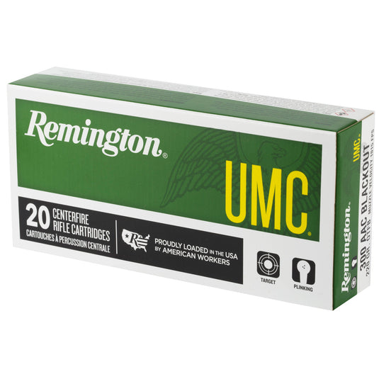 REM UMC 300BLK 220GR OTFB 20/200 - REM21422 - Marksmans Corner