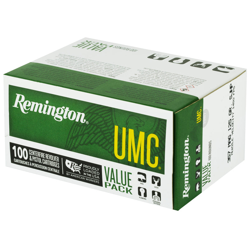 Load image into Gallery viewer, REM UMC 357MAG 125GR 100/600 - REM23970 - Marksmans Corner
