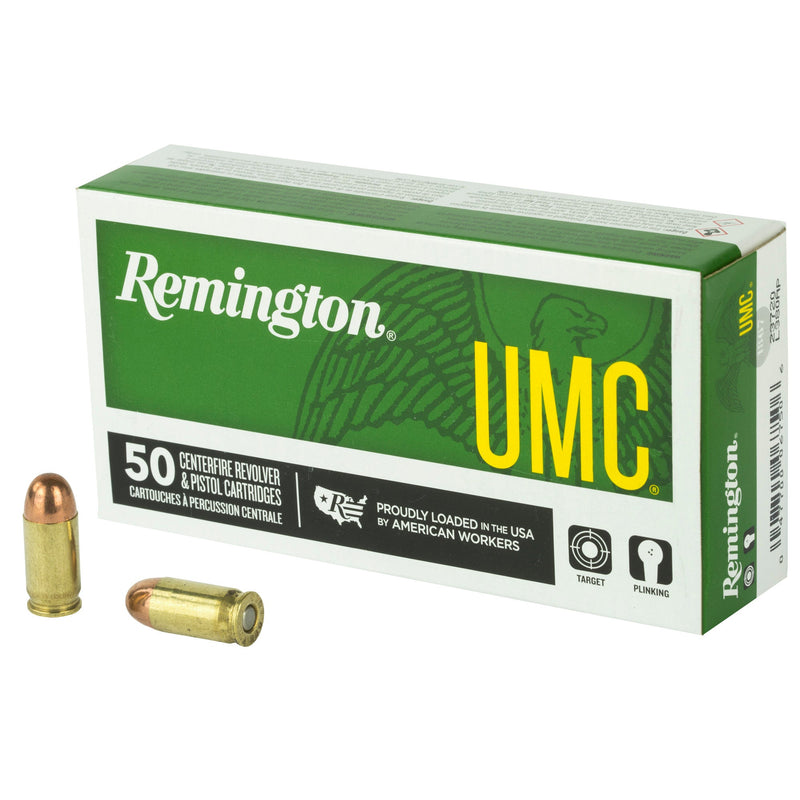 Load image into Gallery viewer, REM UMC 380ACP 95GR FMJ 50/500 - REM23720 - Marksmans Corner
