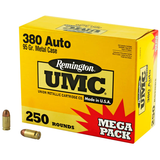 REM UMC MP 380ACP 95GR FMJ 250/1000 - REM23721 - Marksmans Corner