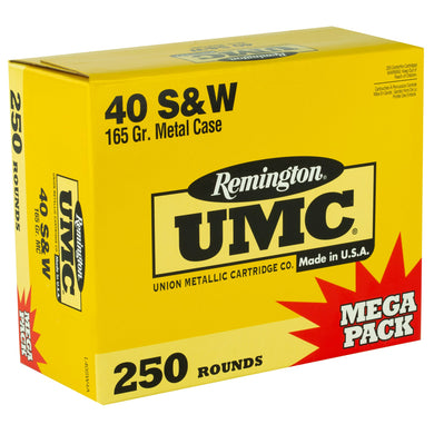 REM UMC MP 40SW 165GR FMJ 250/1000 - REM23773 - Marksmans Corner