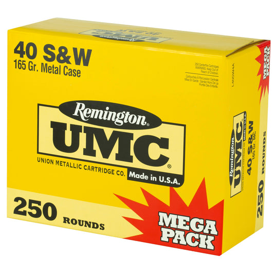 REM UMC MP 40SW 165GR FMJ 250/1000 - REM23773 - Marksmans Corner