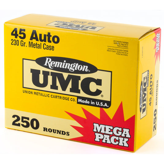 REM UMC MP 45ACP 230GR FMJ 250/1000 - REM23781 - Marksmans Corner