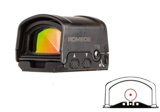 ROMEO2 REFLEX SGHT CIRCLEDT BK - SISOR21000 - Marksmans Corner