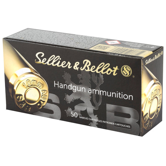 S&B 10MM 180GR FMJ 50/1000 - SB10A - Marksmans Corner