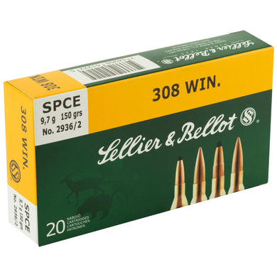 S&B 308WIN 150GR SPCE 20/500 - SB308D - Marksmans Corner