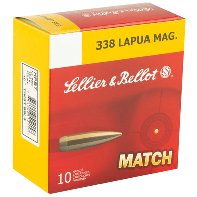 S&B 338LAPUA 300GR SIERRA 10/100 - SB338LMB - Marksmans Corner