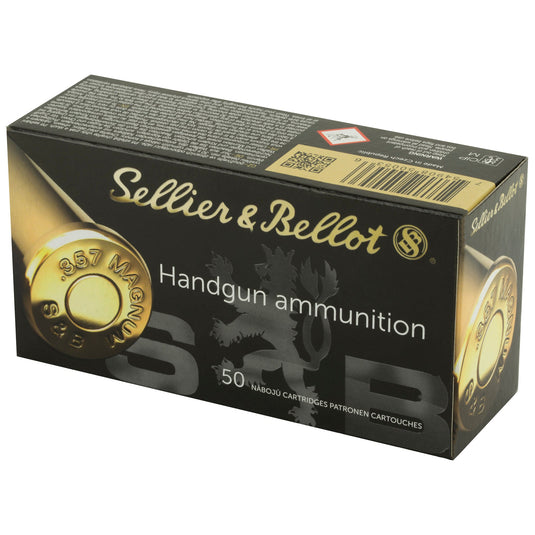 S&B 357MAG 158GR FMJ 50/1000 - SB357A - Marksmans Corner