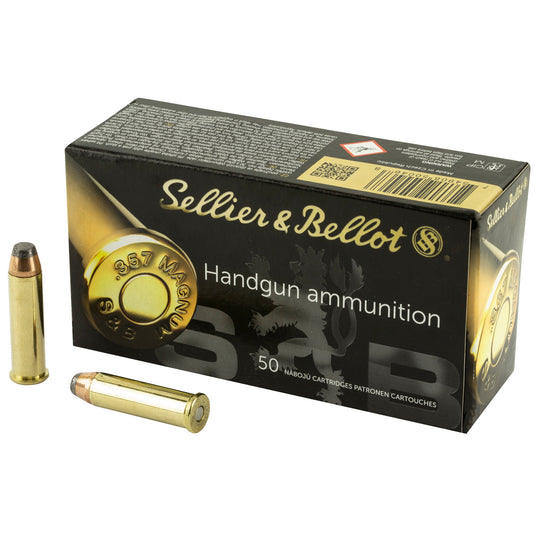 S&B 357MAG 158GR SP 50/1000 - SB357B - Marksmans Corner