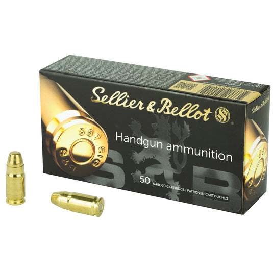 S&B 357SIG 140GR FMJ 50/1000 - SB357SIG - Marksmans Corner