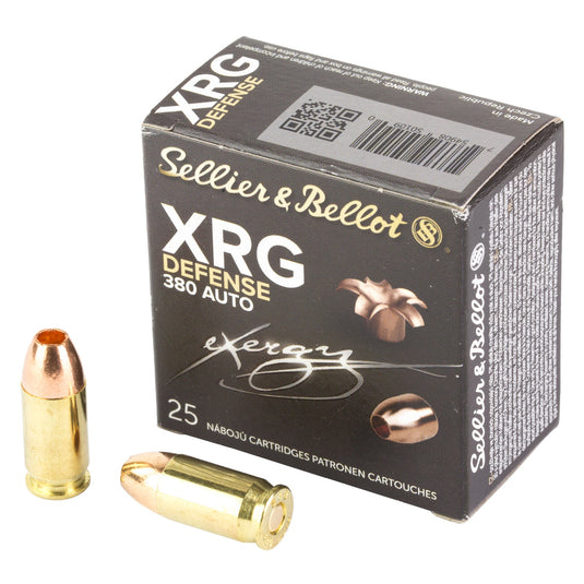 S&B 380 ACP 77GR XRG 25/1000 - SB380XA - Marksmans Corner