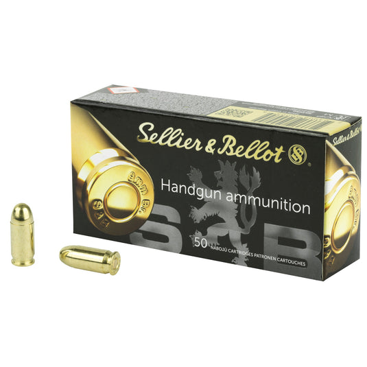 S&B 380ACP 92GR FMJ 50/1000 - SB380A - Marksmans Corner