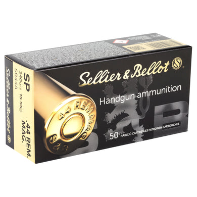 S&B 44REM MAG 240GR SP 50/600 - SB44A - Marksmans Corner